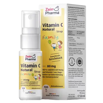 ZEINpharma Витамин С 80mg от Шипка за Цялото Семейство Спрей 50 мл