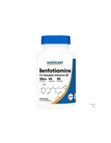 Nutricost Benfotiamine Мастноразтворим Витамин B1 – за нервната система 300 mg х 90 капсули