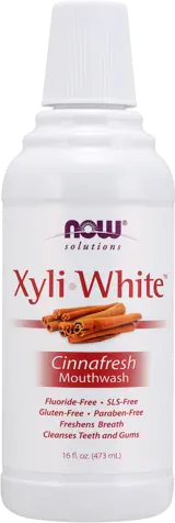 NOW Foods Вода против плака XyliWhite Вода за Уста с Ксилитол - 473 мл