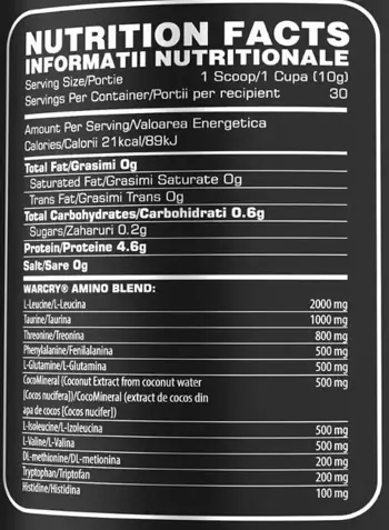WarCry Amino | EAA with CocoMineral