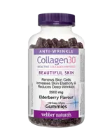 Webber Naturals Collagen30 Bioactive Collagne Peptides Колаген30 Биоактивни Колагенови Пептиди - 110 желирани таблетки, 55 дози