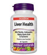 Webber Naturals Liver Health  Чернодробна Детоксикация - 65 капсули, 65 дози