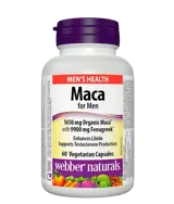 Webber Naturals Maca for Men Мака за Мъже - 60 веге капсули, 60 дози