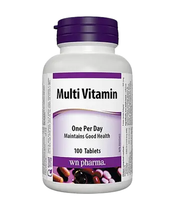 Webber Naturals Multi Vitamin Мултивитамини - 100 таблетки, 100 дози