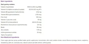Webber Naturals Multivitamin Gummies Мултивитамини - 90 желирани таблетки, 90 дози