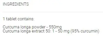 Webber Naturals Turmeric Curcumin 600 мг Екстракт от Куркума При Възпаление и Болка - 60 капсули, 60 дози