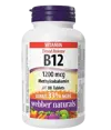 Webber Naturals Vitamin B12 Methylcobalamin 1200 мкг Timed Release Нервна Система и Енергия