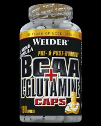BCAA + L-Glutamine Caps 180 капсули
