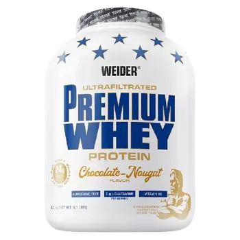 WEIDER Premium Whey Protein Суроватъчен Протеин  – 2300 грама, 76 дози