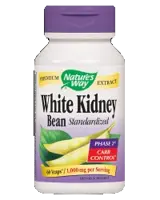 Nature's Way White Kidney Bean Стандартизиран екстракт за контрол на въглехидратите х 60 капсули