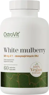OstroVit White Mulberry / Vege Екстракт от бяла черница за контрол на кръвната захар х 60 капсули