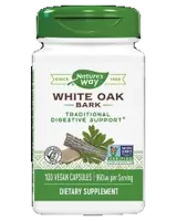 Nature's Way White Oak Bark Традиционна подкрепа за храносмилането х 100 веган капсули