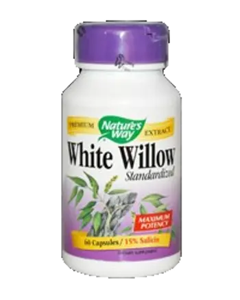 Nature's Way White Willow 450 mg Екстракт от бяла върба - 60 капсули