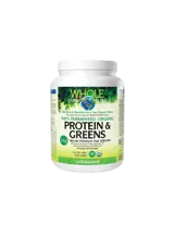 Whole Earth and Sea® 100 Fermented Organic Protein and Greens (неовкусен) - 640 грама прах, 20 дози