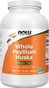NOW Foods Whole Psyllium Husks Powder Фибри Хуск на Прах
