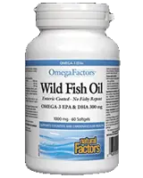 Natural Factors Wild Fish Oil Омега-3 от дива риба х 60 гел капсули