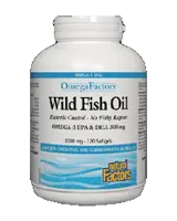 Natural Factors Wild Fish Oil Омега-3 от дива риба х 120 гел капсули