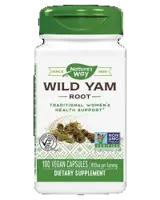 Nature's Way Wild Yam Root 425 mg За подкрепа на женското здраве х 100 капсули