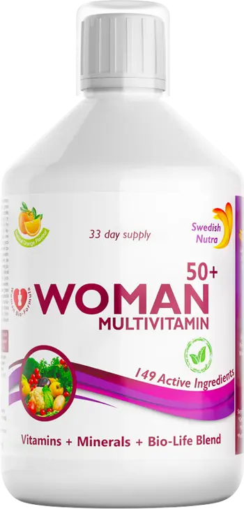 Swedish Nutra Woman Multivitamin 50+ Мултивитамини за жени над 50 години