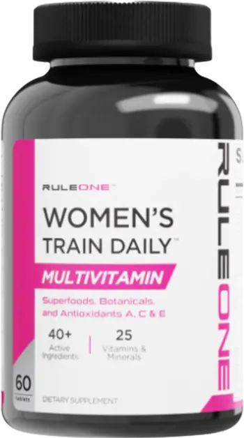 Rule1 Women's Train Daily Multivitamin Суперхрани, Растителни екстракти и Антиоксиданти