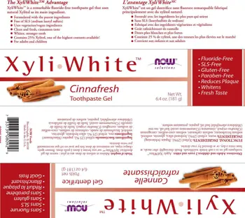 NOW Foods XYLIWHITE Паста за Зъби с Ксилитол - 182 грама