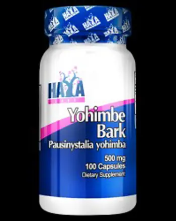 Yohimbe Bark 500 mg, 100 капсули