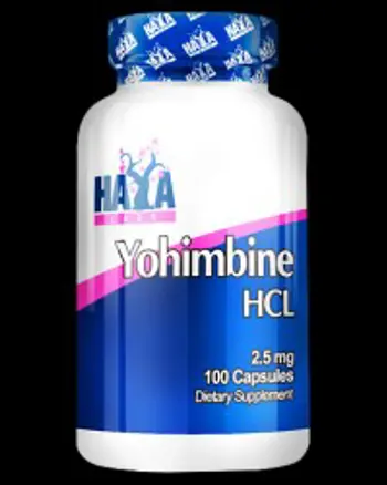 Yohimbine HCL 2.5 mg, 100 капсули