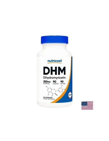 Nutricost DHM Dihydromyricetin За черния дроб при повишен прием на алкохол х 90 капсули