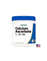 Nutricost Calcium Ascorbate Калциев Аскорбат за здрави кости и имунитет 250 g прах