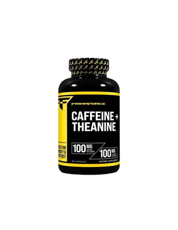 PrimaForce Caffeine + Theanine За фокус и енергия без нервност х 180 капсули