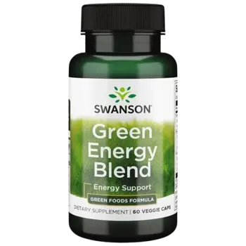 Зелена Енергийна Смес 600 мг - 60 капсули, 60 Дози
