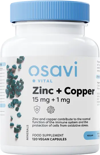 Цинк + Мед / Zinc + Copper | L-OptiZinc®