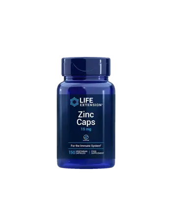 Life Extension Zinc Caps / Цинк (монометионин) 50 mg х 90 капсули