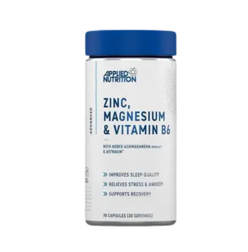 Applied Nutrition Zinc, Magnesium & Vitamin B6 | ZMA with KSM-66® Ashwagandha Extract 90 капсули
