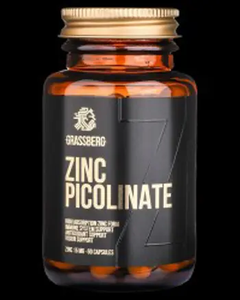 Zinc Picolinate 15 mg - High Absorption 60 капсули, 60 Дози