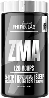 HIRO.LAB ZMA с 5-HTP, Мелатонин, L-Триптофан и Селен за Подкрепа на Тестостерона и Качествен Сън