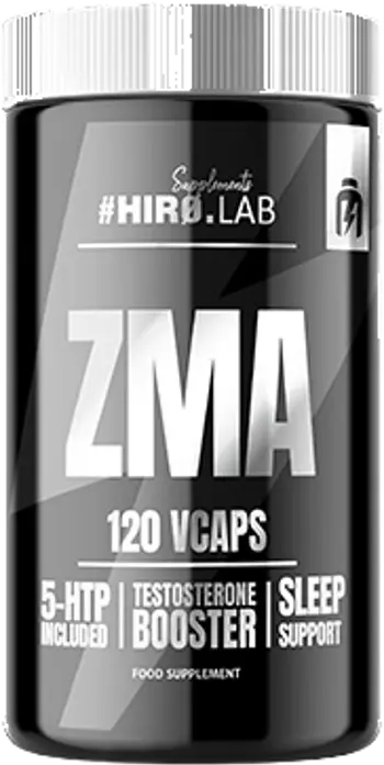 HIRO.LAB ZMA с 5-HTP, Мелатонин, L-Триптофан и Селен за Подкрепа на Тестостерона и Качествен Сън