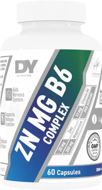 Dorian Yates Nutrition Zn Mg B6 ZMA Complex Цинк, Магнезий и Витамин B6 Комплекс - 60 капсули, 30 дози