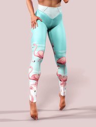 FLAMINGO LAKE YOGA PANTS