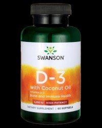 Ultra Vitamin D-3 With Coconut Oil 2000 UI