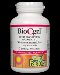 BioCgel High Absorption Ascorbate Vitamin C 500 mg