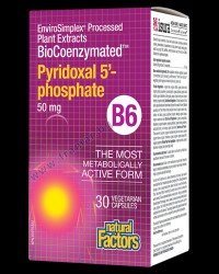 BioCoenzymated P-5-P / Pyridoxal 5-Phosphate B6 50 mg
