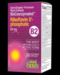 BioCoenzymated Riboflavin 5 Phosphate B2 50 mg