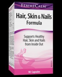 FemmeCalm Hair, Skin & Nails Formula