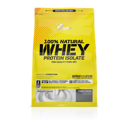 100% NATURAL WHEY PROTEIN ISOLATE