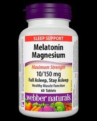 Melatonin 10 mg with Magnesium 150 mg Maximum Strength