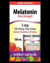 Melatonin Extra Strength 5 mg Drops 100 ml