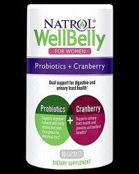 Well Belly Probiotics + Cranberry For Women