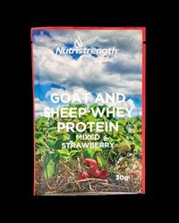 Goat and Sheep Whey Protein mixed Strawberry