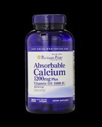 Absorbable Calcium 1200 mg with Vitamin D3 1000 I